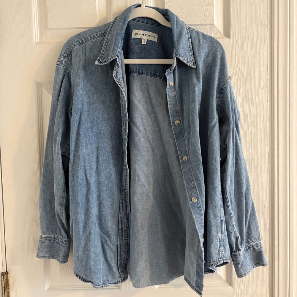 Denim Forum The '80s Comfy Denim Shirt - Picture 4 of 5